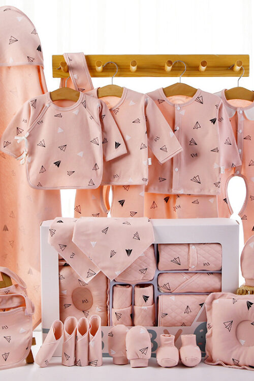 Baby cotton clothes gift box