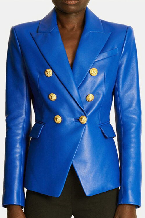 Women’s Leather Suit Leather Jacket Coat