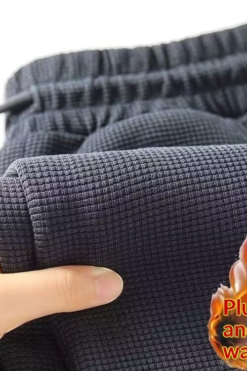 Casual And Minimalist Mens Corduroy Straightleg Trousers