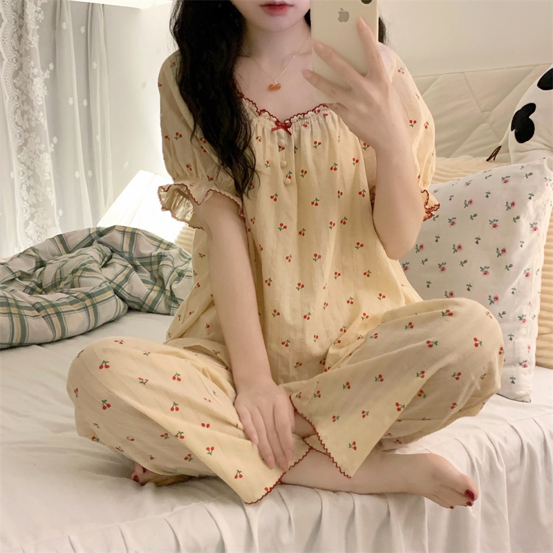 Fashion Short Sleeved Pants Set - Image 4